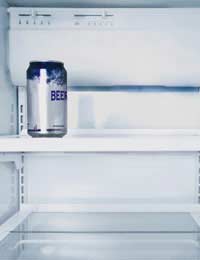 Fridge freezer storage food clean
